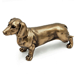 Статуэтка такса с реалистичными деталями и гладкой поверхностью Dachshund Style варинант исполнения - 1 | Loft Concept в Волгограде