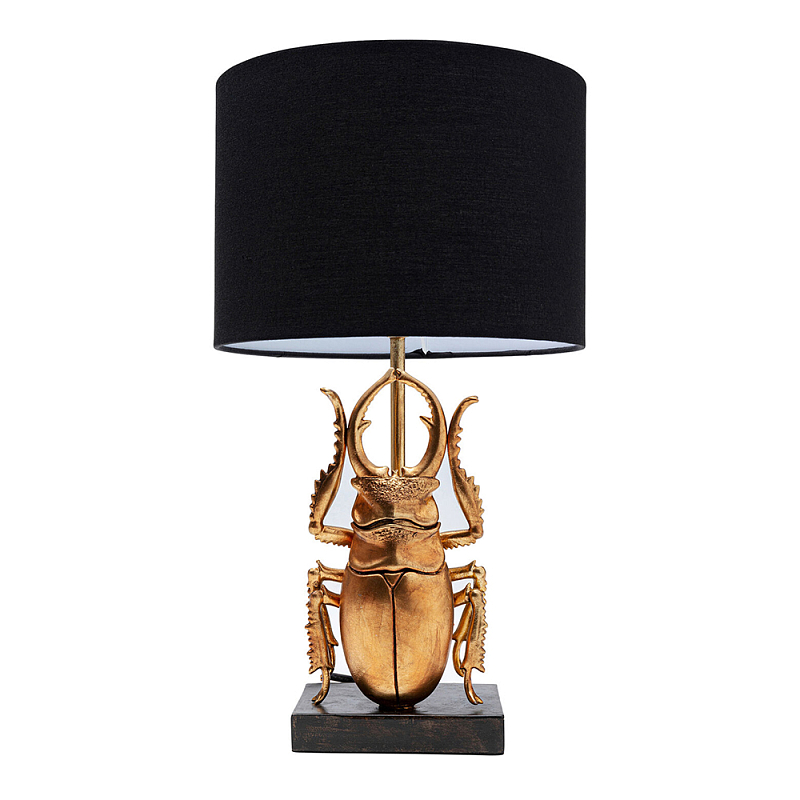 Настольная лампа Золотой жук Черный Золотой в Волгограде | Loft Concept 