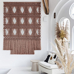 Панно Макраме коричневый цвет  варинант исполнения - 2 | Loft Concept в Волгограде