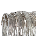 Люстра подвесная с металлическими цепочками и изогнутыми металлическими дугами 72 см Atlantis Chain варинант исполнения - 9 | Loft Concept в Волгограде