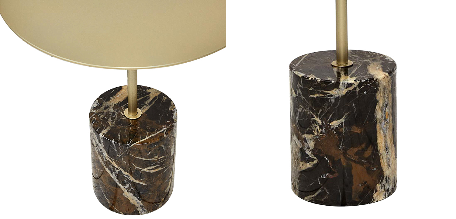 Приставной стол Thabi Dark Brown Side Table Приставной стол Thabi Dark Brown Side Table - Loft-Concept в Волгограде