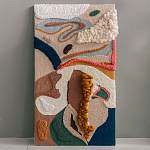 Тканый вручную текстильный гобелен Orchid варинант исполнения - 4 | Loft Concept в Волгограде