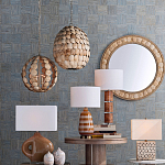 Подвесной светильник с каскадом из круглых декоративных элементов Texture Discs варинант исполнения - 3 | Loft Concept в Волгограде