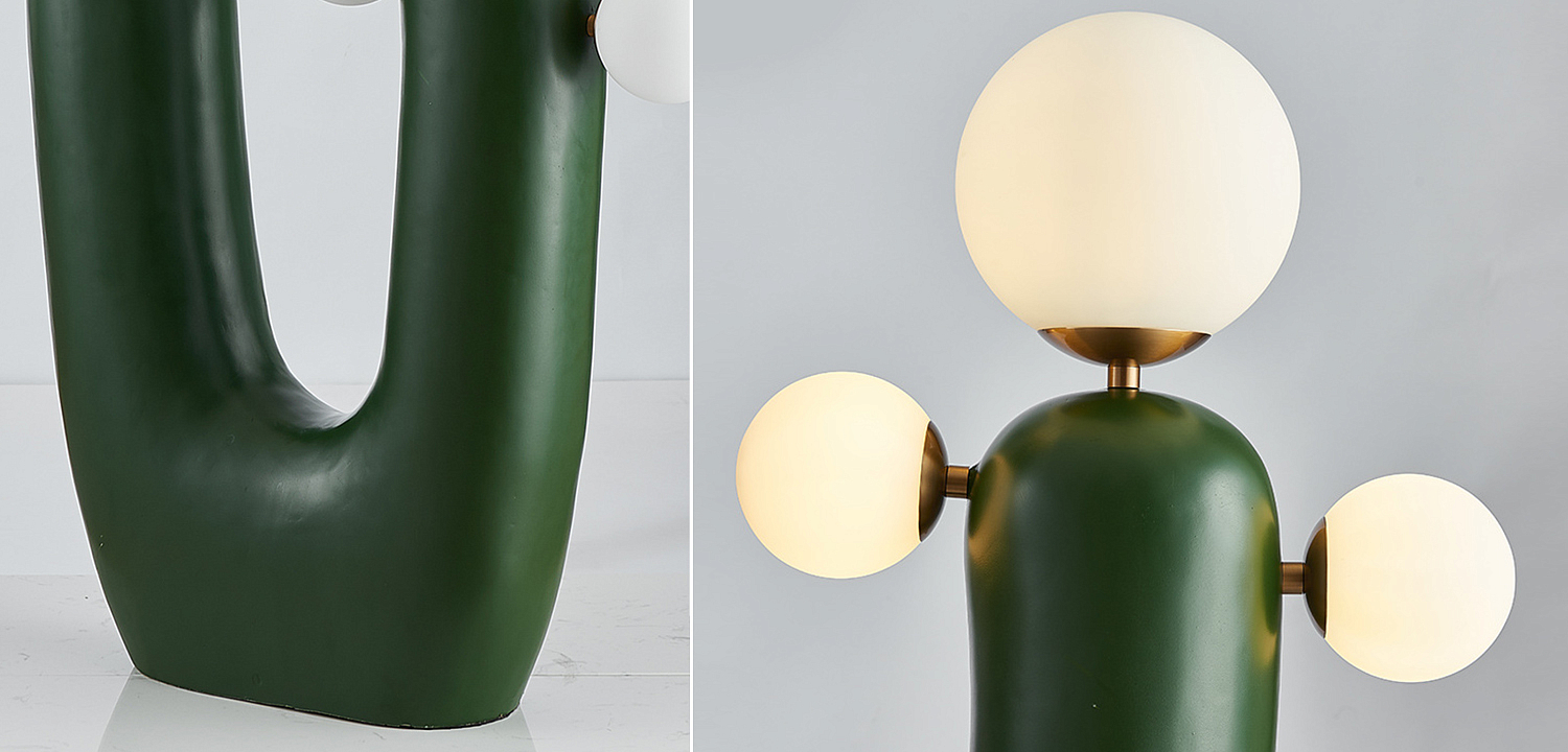 Торшер Oo Flor Lamp Green Торшер Oo Flor Lamp Green - Loft-Concept в Волгограде