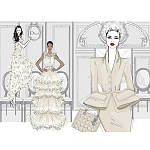 Megan Hess. Elegance варинант исполнения - 3 | Loft Concept в Волгограде