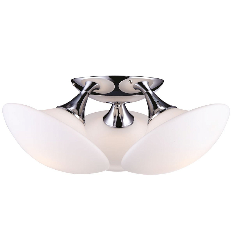 Потолочный светильник MOONDROP Top Lamp Хром Белый Потолочный светильник MOONDROP Top Lamp Хром Белый в Волгограде | Loft Concept