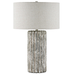 Настольная лампа с каркасом с состаренным эффектом Ancient Column варинант исполнения - 3 | Loft Concept в Волгограде