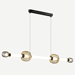 Светодиодный подвесной светильник Rovelly Black варинант исполнения - 2 | Loft Concept в Волгограде