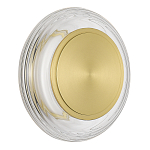 Бра круглое золото/прозрачный Plumpness LED 7 варинант исполнения - 2 | Loft Concept в Волгограде