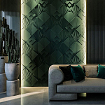 Гипсовая 3D Панель D-03 варинант исполнения - 1 | Loft Concept в Волгограде