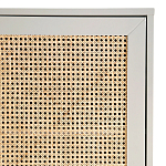 Шкаф с двумя дверцами из плетеного ротанга Tomio Wicker Furniture варинант исполнения - 6 | Loft Concept в Волгограде