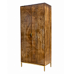 Распашной шкаф с фактурным фасадом Termite варинант исполнения - 2 | Loft Concept в Волгограде