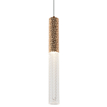 Подвесной светильник Dew Drops Tube Gold Hanging Lamp варинант исполнения - 1 | Loft Concept в Волгограде