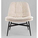 Кресло лаунж Tail молочный варинант исполнения - 4 | Loft Concept в Волгограде