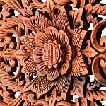 Панно из дерева квадратное Tracery Panel With Trees варинант исполнения - 2 | Loft Concept в Волгограде