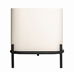 ТВ-тумба белая с чёрной столешницей с 2-мя дверками и ящиком San Marco варинант исполнения - 4 | Loft Concept в Волгограде