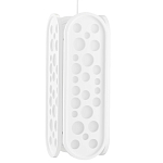 Подвесной светильник белый овальный White Holes варинант исполнения - 3 | Loft Concept в Волгограде