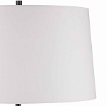 Торшер с основанием в виде стебля с листьями и тканевым абажуром Flowing Leaves варинант исполнения - 4 | Loft Concept в Волгограде