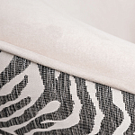 Кресло без подлокотников бежевое с принтом Macrocosm варинант исполнения - 3 | Loft Concept в Волгограде