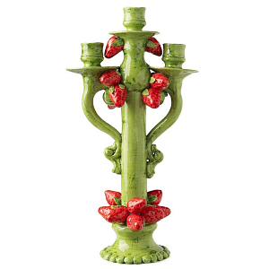 Подсвечник Candleholder Heart Strawberry X3