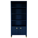 Книжный Стеллаж Elsa Dreams Blue с задней стенкой варинант исполнения - 6 | Loft Concept в Волгограде