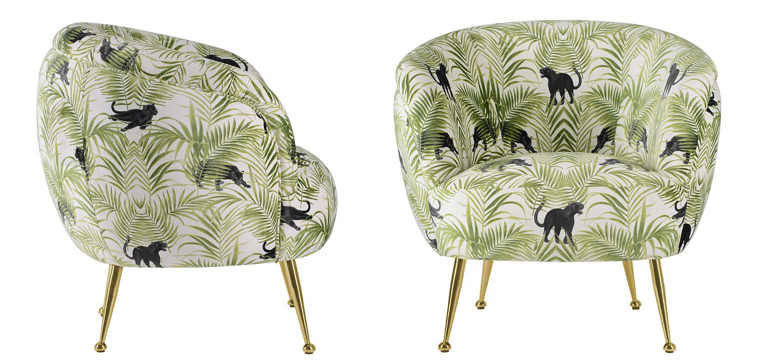 Кресло ARMCHAIR KELLIT Jungle Green Кресло ARMCHAIR KELLIT Jungle Green - Loft-Concept в Волгограде