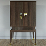 Кабинетный шкаф Elsa Dreams Walnut с 2-мя ящиками варинант исполнения - 3 | Loft Concept в Волгограде