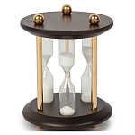 Часы круглые настольные Time Forward песочные варинант исполнения - 1 | Loft Concept в Волгограде