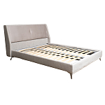 Кровать двуспальная серая Heart of the Bedroom варинант исполнения - 1 | Loft Concept в Волгограде