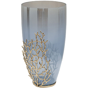 Ваза Нежная лагуна gold