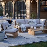 Уличное кресло из массива акации Trivett Wooden Chair варинант исполнения - 10 | Loft Concept в Волгограде