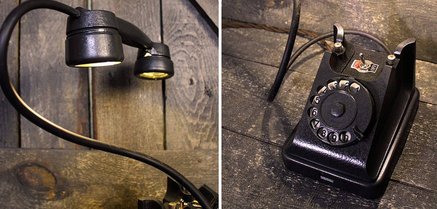 Настольная лампа Soviet Telephone I Настольная лампа Soviet Telephone I - Loft-Concept в Волгограде