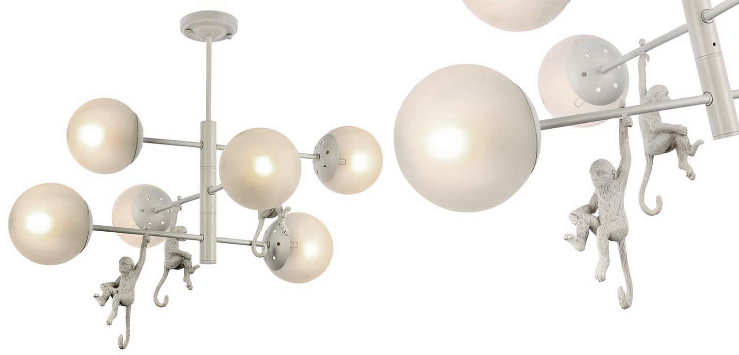 Люстра Hanging Monkey 6 lamp Люстра Hanging Monkey 6 lamp - Loft-Concept в Волгограде