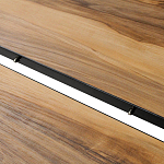 Стол обеденный раздвижной с прямоугольной столешницей на четырех черных ножках Blair варинант исполнения - 8 | Loft Concept в Волгограде