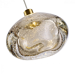 Подвесной светильник с прозрачным стеклянным плафоном округлой формы Effervia  варинант исполнения - 9 | Loft Concept в Волгограде