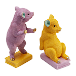 Держатель для книг Multicolored Piglet Bookends варинант исполнения - 2 | Loft Concept в Волгограде