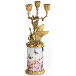 Фарфоровый подсвечник Лебедь с ангелом Asse варинант исполнения - 3 | Loft Concept в Волгограде
