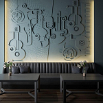 Барельеф ORCHESTRA варинант исполнения - 1 | Loft Concept в Волгограде