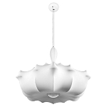 Подвесной светильник с белым фигурным абажуром и мягкими волнистыми краями Cloud Motion  варинант исполнения - 15 | Loft Concept в Волгограде