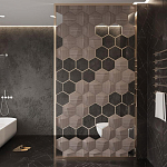 Гипсовая 3D панель с принтографией PM-30 варинант исполнения - 3 | Loft Concept в Волгограде