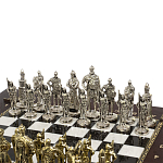 Шахматы в ларце из натуральных камней Долерит Малахит Мрамор Decorative Thematic Chess Русь варинант исполнения - 3 | Loft Concept в Волгограде