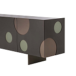 Дизайнерский комод с декором в виде круглых элементов на фасаде Matisse варинант исполнения - 1 | Loft Concept в Волгограде