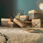 Корзина с крышкой Taji Wicker Basket варинант исполнения - 3 | Loft Concept в Волгограде