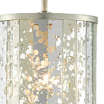 Подвесной светильник в форме цилиндра Speckled Mirror Plates варинант исполнения - 1 | Loft Concept в Волгограде