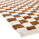 Ковер с шахматным принтом Chess Layout с эффектом шерсти варинант исполнения - 4 | Loft Concept в Волгограде