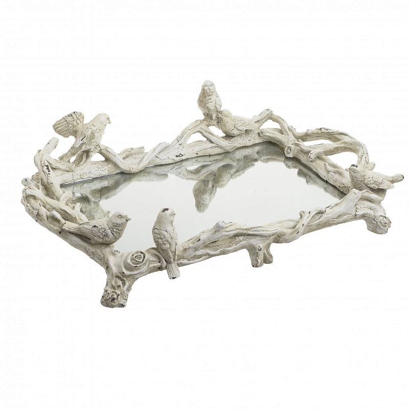 Поднос Bird Белый в Волгограде | Loft Concept 