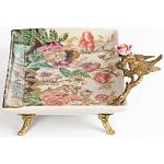 Блюдо фарфоровое Поле цветов Terra варинант исполнения - 3 | Loft Concept в Волгограде