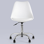 Офисный стул на металлическом основании EGGERY White варинант исполнения - 4 | Loft Concept в Волгограде