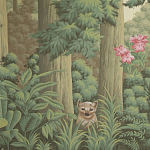 Обои ручная роспись Redwoods Sequoia colourway on Aurore scenic paper варинант исполнения - 1 | Loft Concept в Волгограде