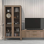 Витрина 2-х дверная с 5-ю полками и 2-мя ящиками Harper Line варинант исполнения - 2 | Loft Concept в Волгограде